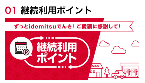 継続利用ポイント